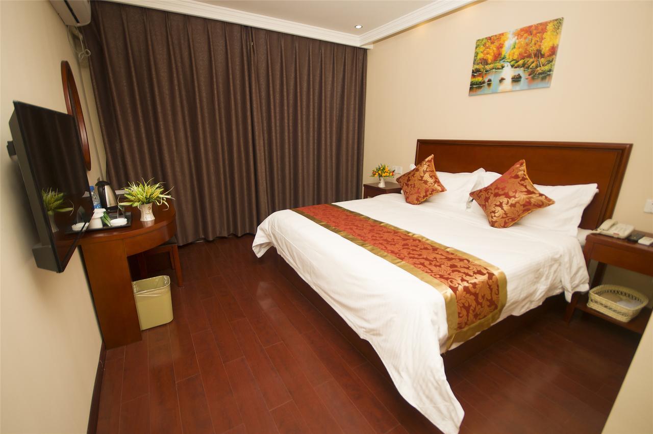 Greentree Inn Jiangsu Suzhou Huqiu West Chengbei Road Fulin Square Express Hotel Exterior foto